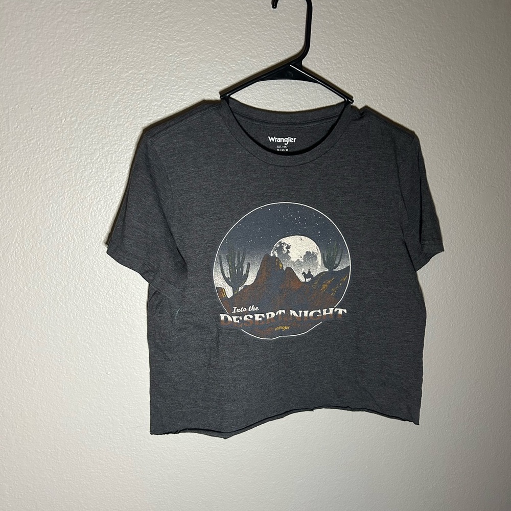 Wrangler Gray Desert Night Graphic Tee